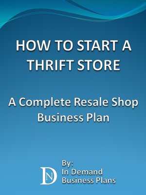 cover image of How to Start a Thrift Store